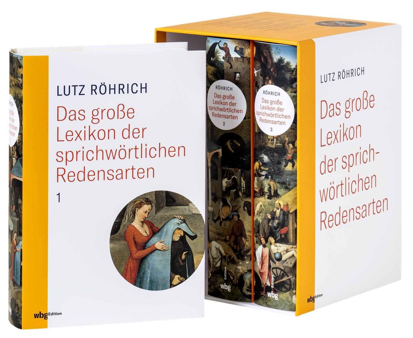 Bild: 9783534275885 | Das große Lexikon der sprichwörtlichen Redensarten | Lutz Röhrich