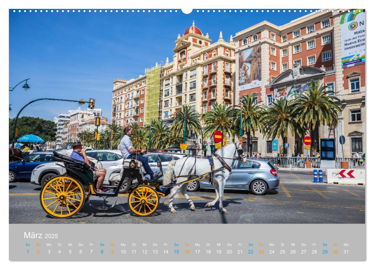 Bild: 9783435230761 | Malaga - andalusische Mittelmeerküste (Wandkalender 2025 DIN A2...