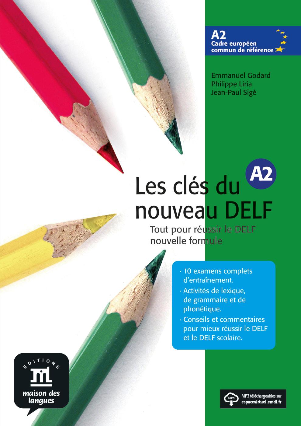 Cover: 9783125292376 | Les clés du nouveau DELF | Livre de lélève avec audio, A2 | Godard