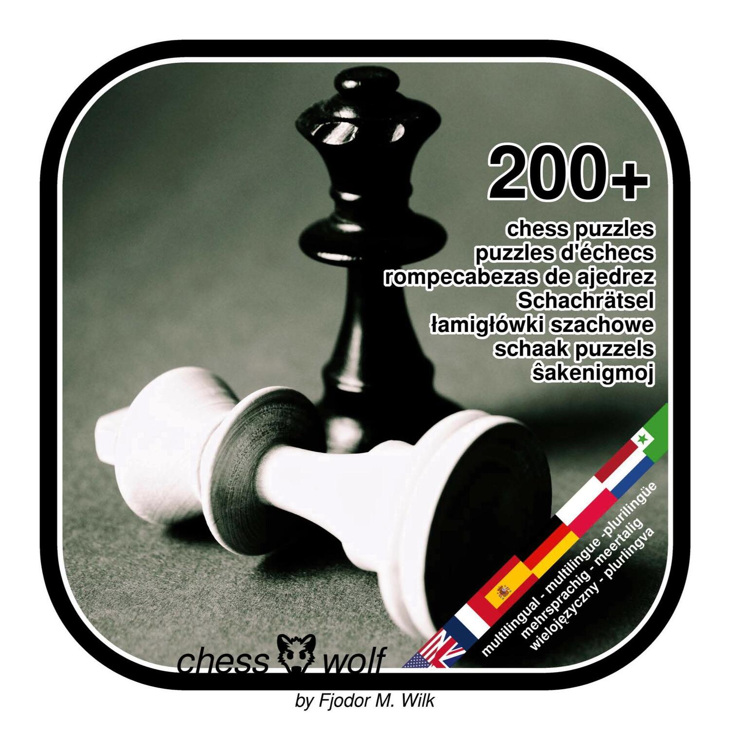 Cover: 9783756258925 | 200+ chess puzzles, puzzles d'échecs, rompecabezas de ajedrez,...