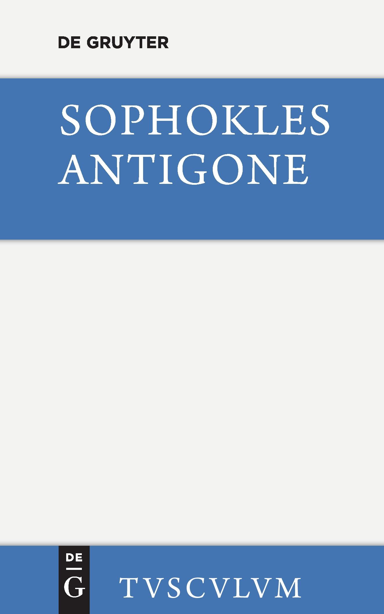 Cover: 9783110357615 | Antigone | Sophokles | Buch | 55 S. | Deutsch | 2014 | De Gruyter