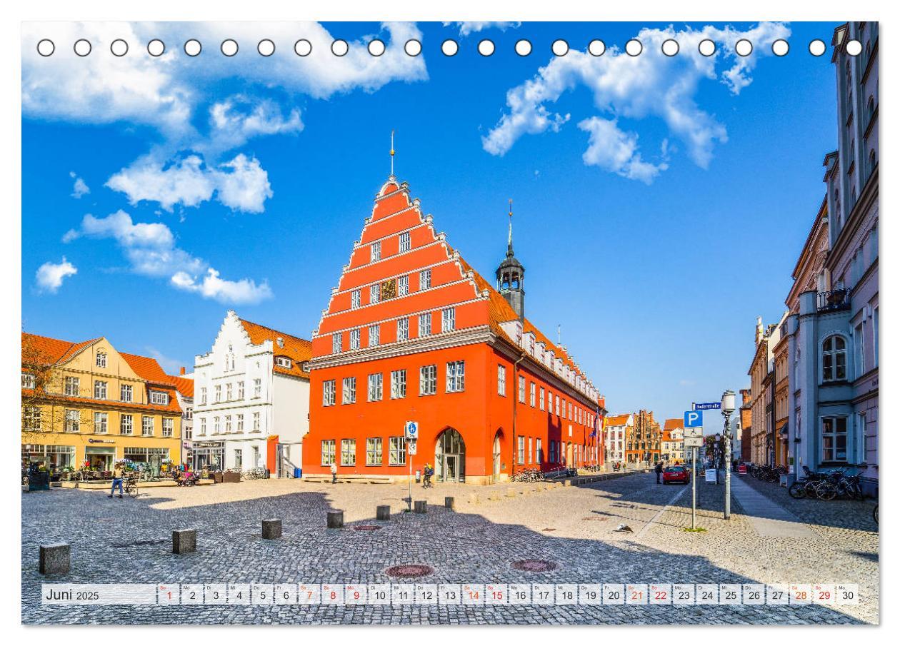 Bild: 9783435240166 | Greifswald Impressionen (Tischkalender 2025 DIN A5 quer), CALVENDO...