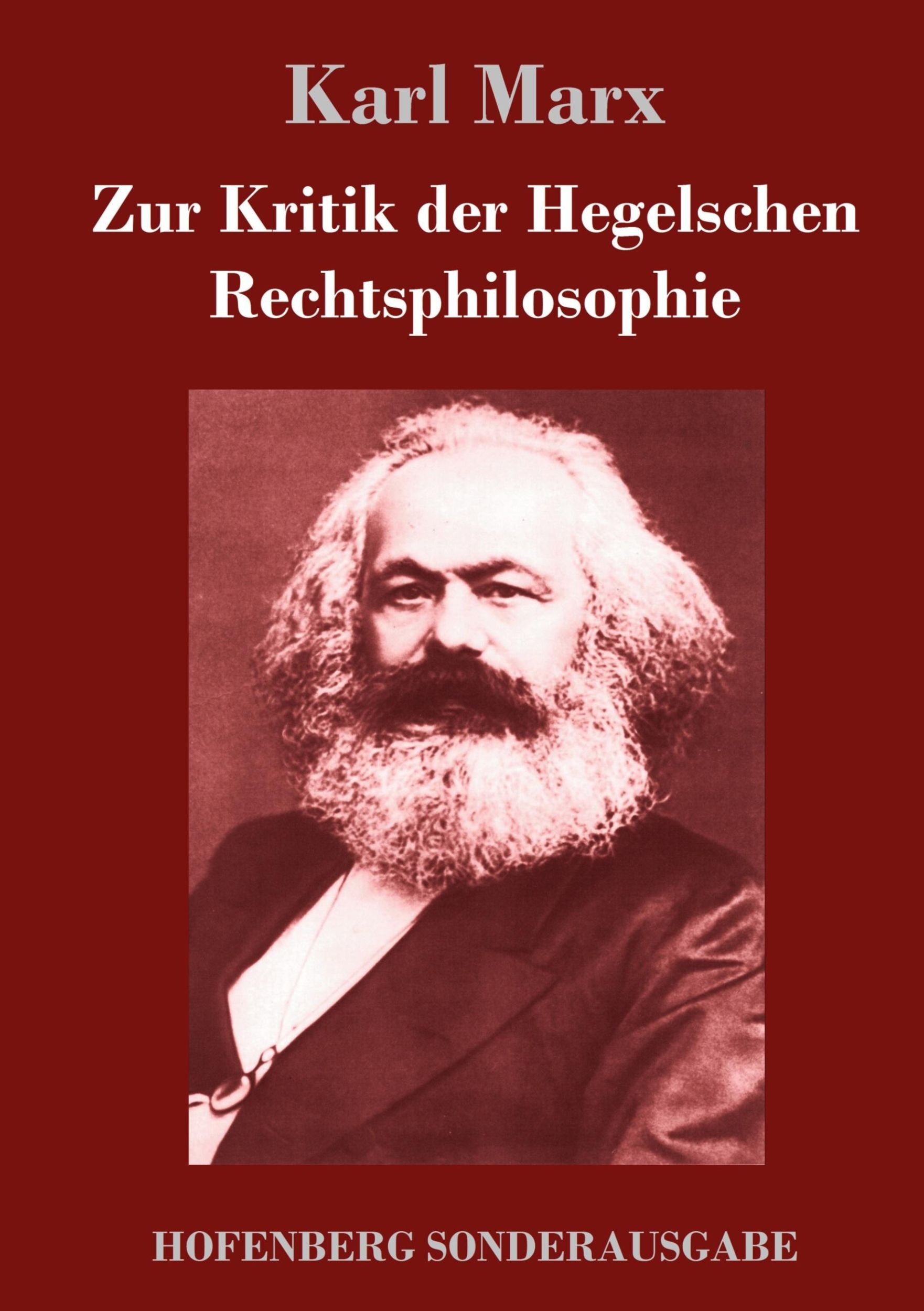 Cover: 9783743714236 | Zur Kritik der Hegelschen Rechtsphilosophie | Karl Marx | Buch | 2017