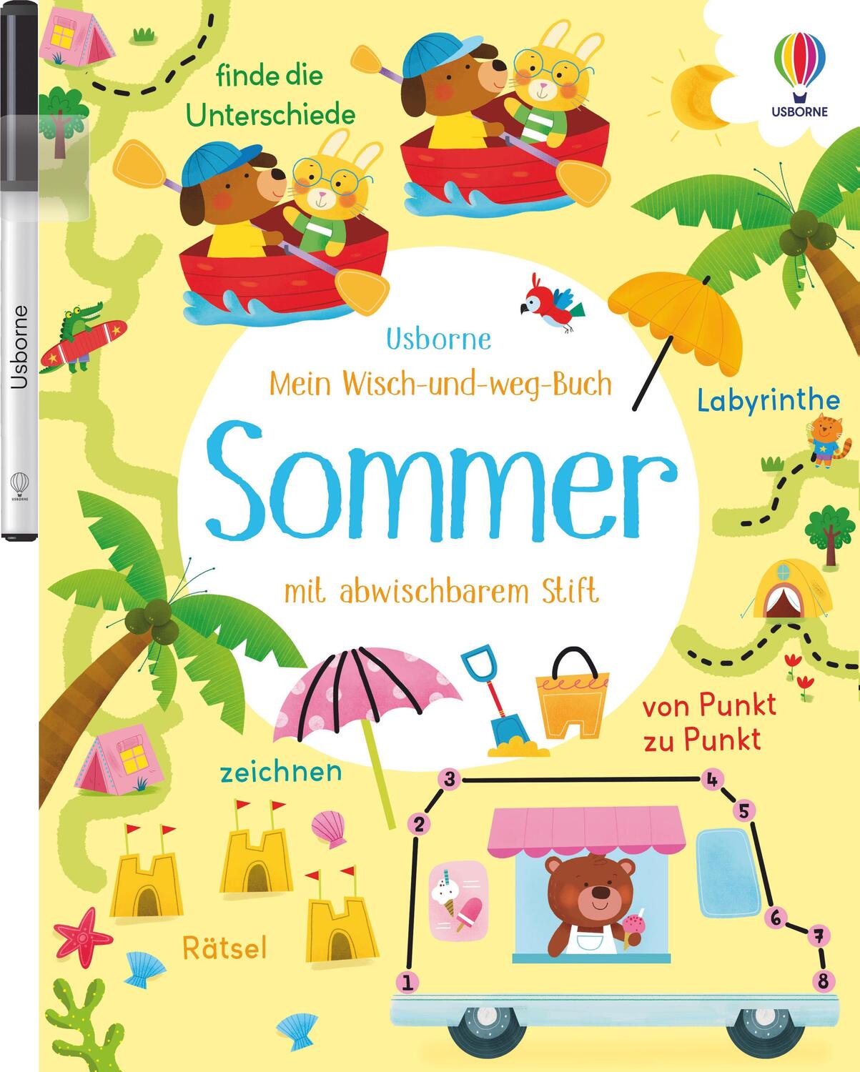 Cover: 9781789416886 | Mein Wisch-und-weg-Buch: Sommer | mit abwischbarem Stift | Robson