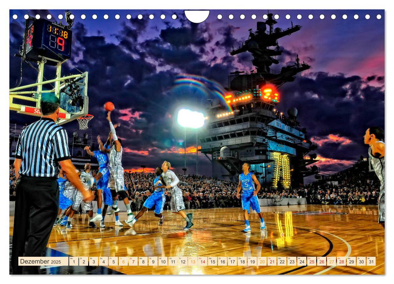 Bild: 9783435381975 | Basketball - so cool (Wandkalender 2025 DIN A4 quer), CALVENDO...