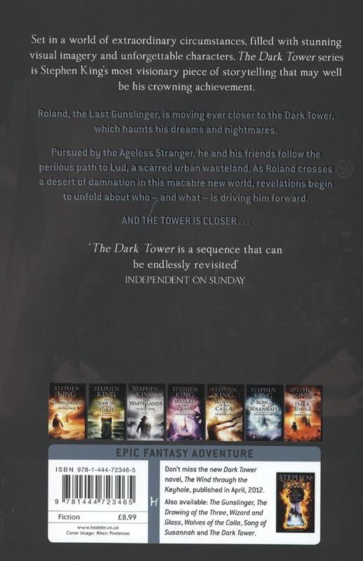 Rückseite: 9781444723465 | The Dark Tower 3. The Waste Lands | Stephen King | Taschenbuch | 2012
