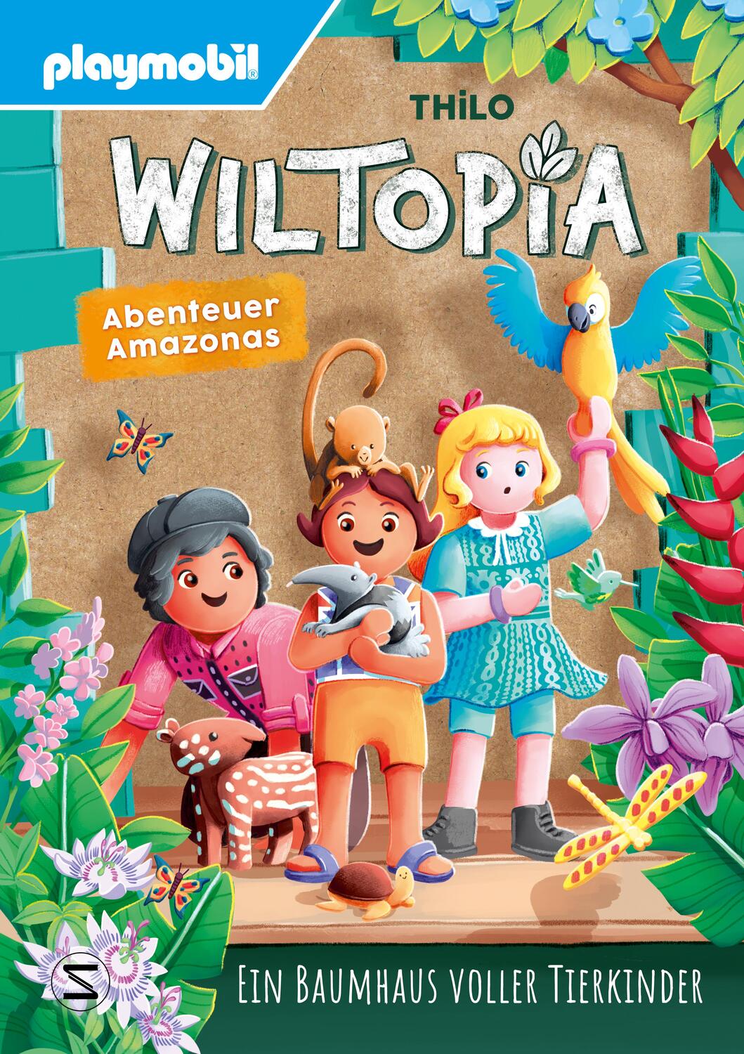 Cover: 9783505151453 | PLAYMOBIL Wiltopia. Abenteuer Amazonas. Ein Baumhaus voller Tierkinder