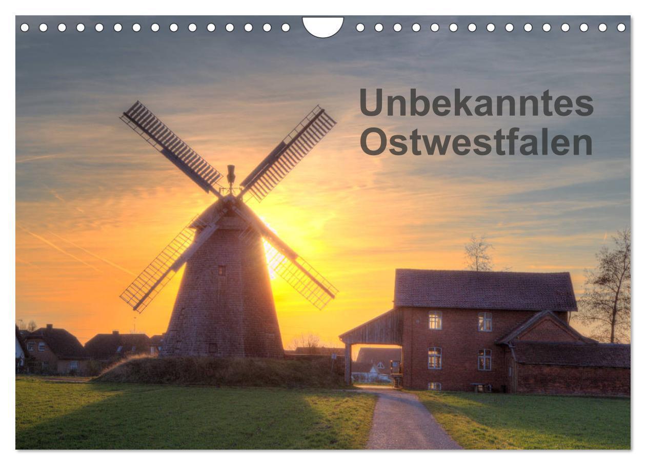 Cover: 9783675465596 | Unbekanntes Ostwestfalen (Wandkalender 2024 DIN A4 quer), CALVENDO...