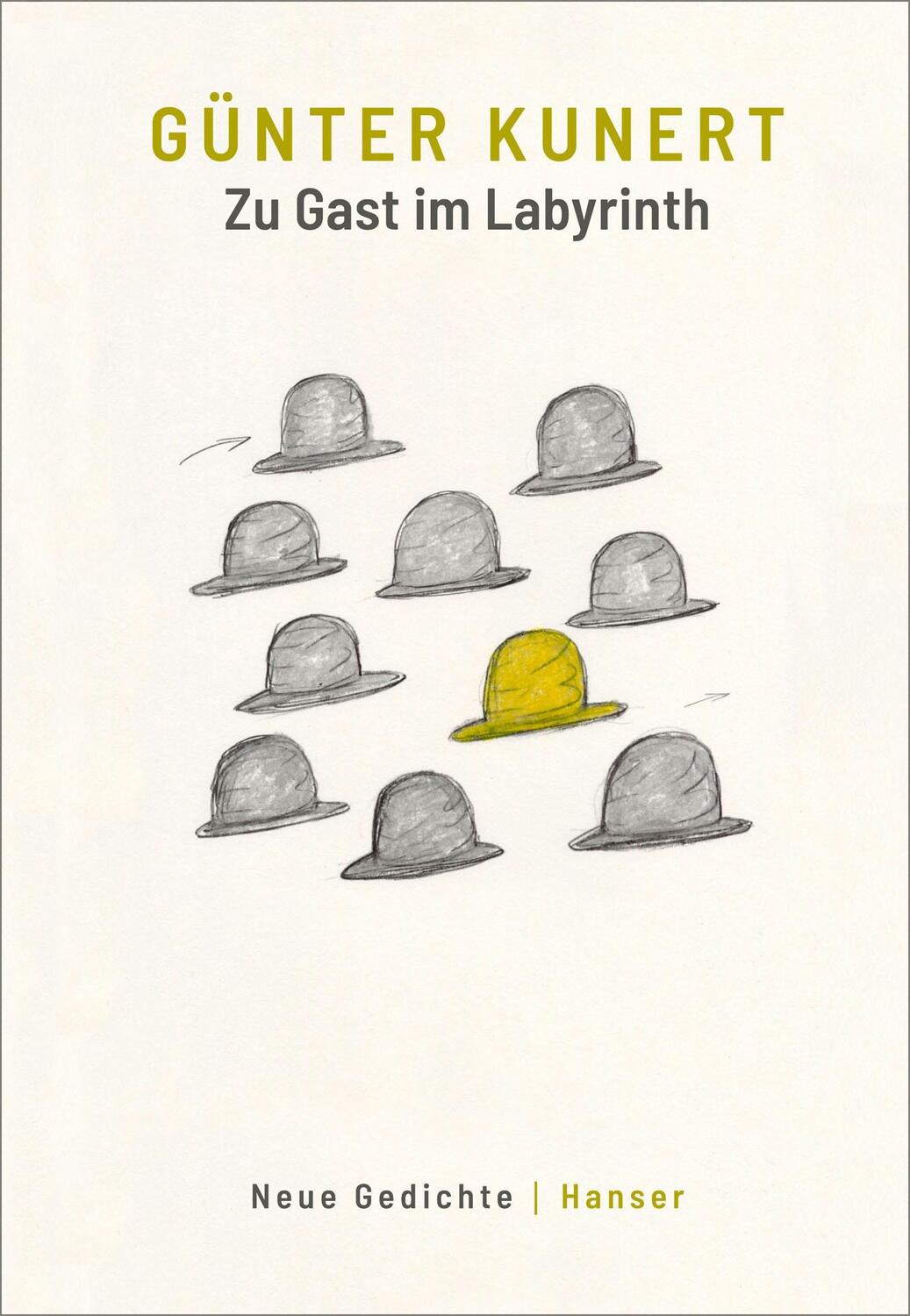 Cover: 9783446264632 | Zu Gast im Labyrinth | Neue Gedichte | Günter Kunert | Buch | Deutsch