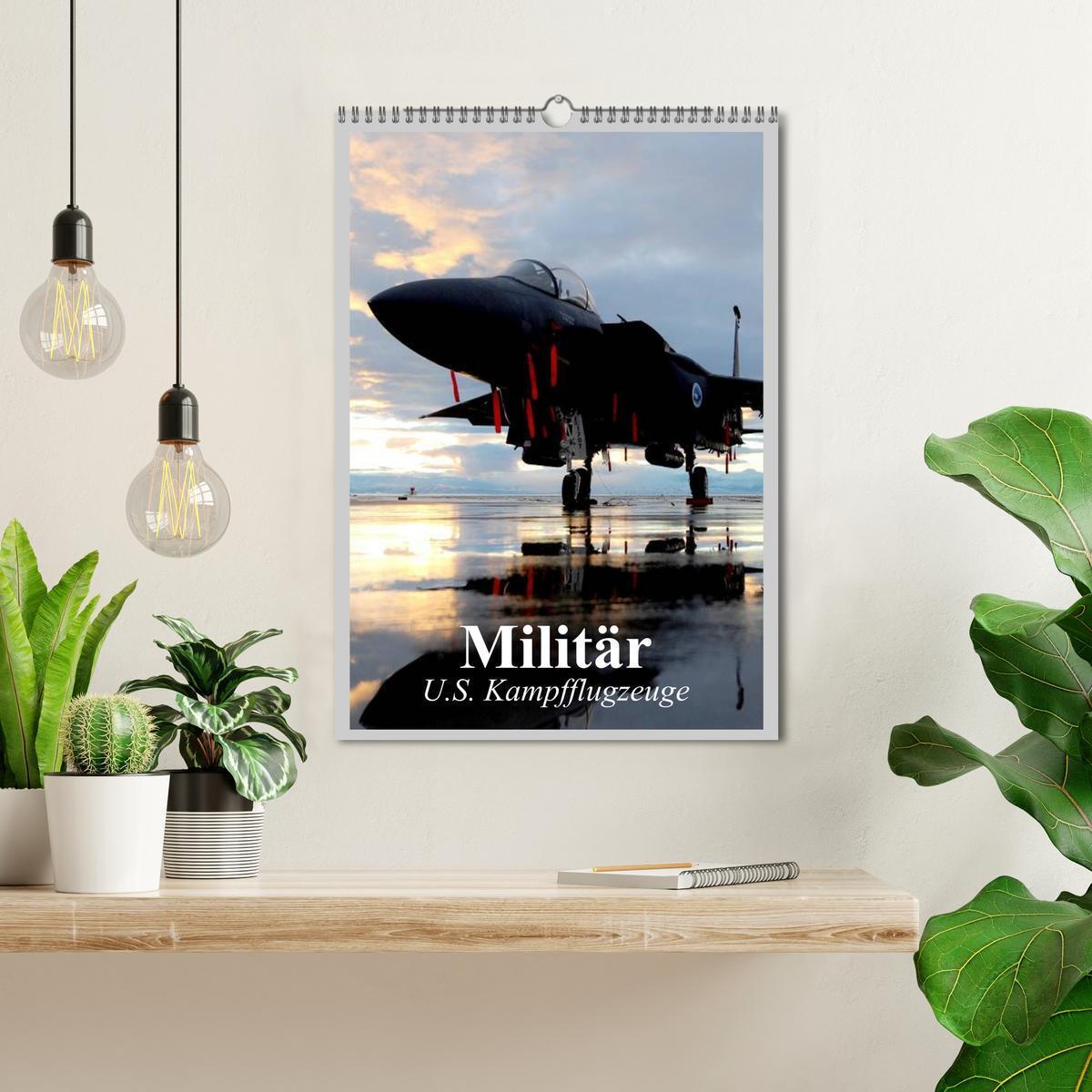 Bild: 9783457035047 | Militär. U.S. Kampfflugzeuge (Wandkalender 2025 DIN A3 hoch),...