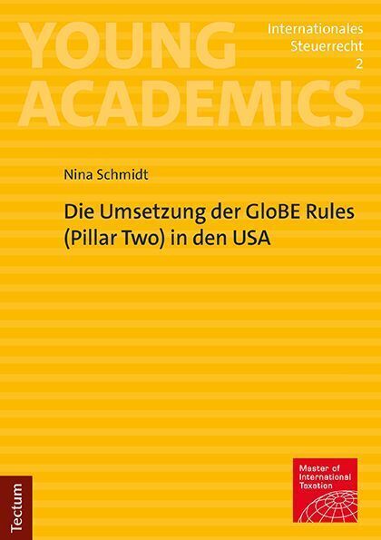 Cover: 9783828849723 | Die Umsetzung der GloBE Rules (Pillar Two) in den USA | Nina Schmidt