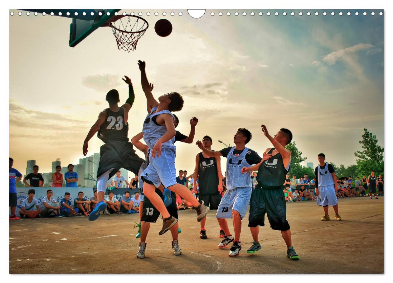 Bild: 9783435381623 | Basketball - so cool (Wandkalender 2025 DIN A3 quer), CALVENDO...