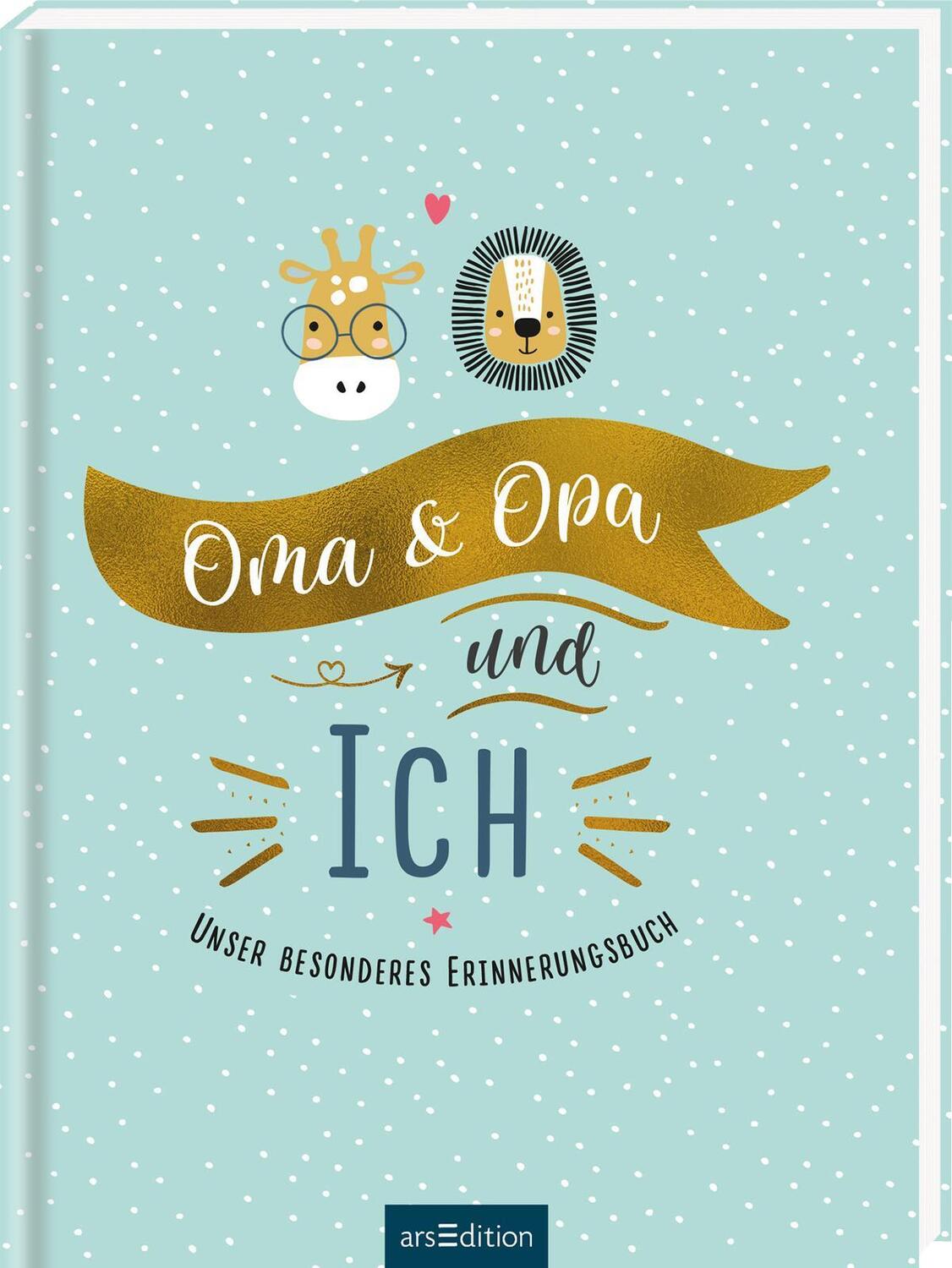 Cover: 4014489123415 | Oma &amp; Opa &amp; ich | Unser besonderes Erinnerungsbuch | Buch | 128 S.