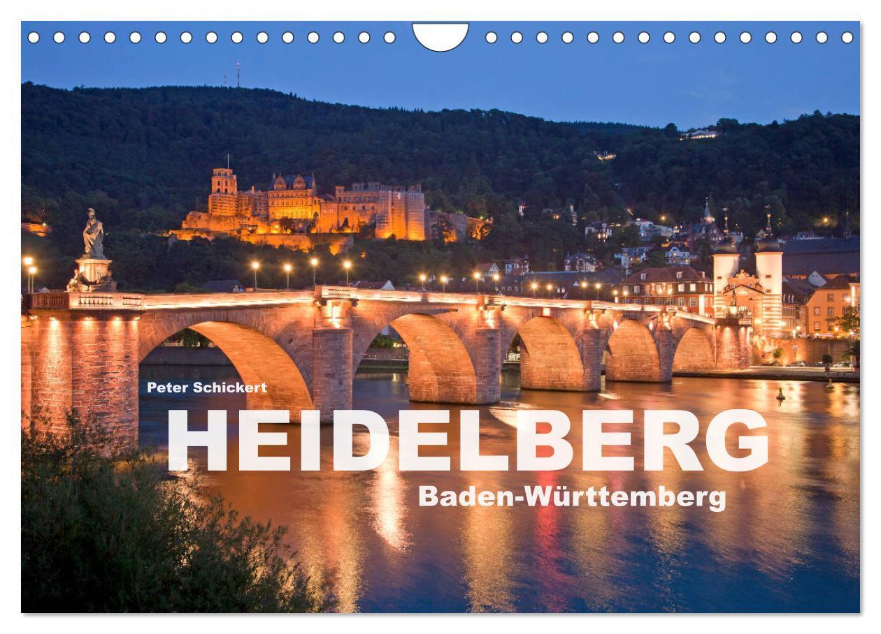Cover: 9783675446298 | Heidelberg - Baden-Württemberg (Wandkalender 2024 DIN A4 quer),...