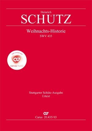 Cover: 9790007086459 | Weihnachts-Historie (Klavierauszug) | SWV 435, Dt/engl | Schütz | Buch