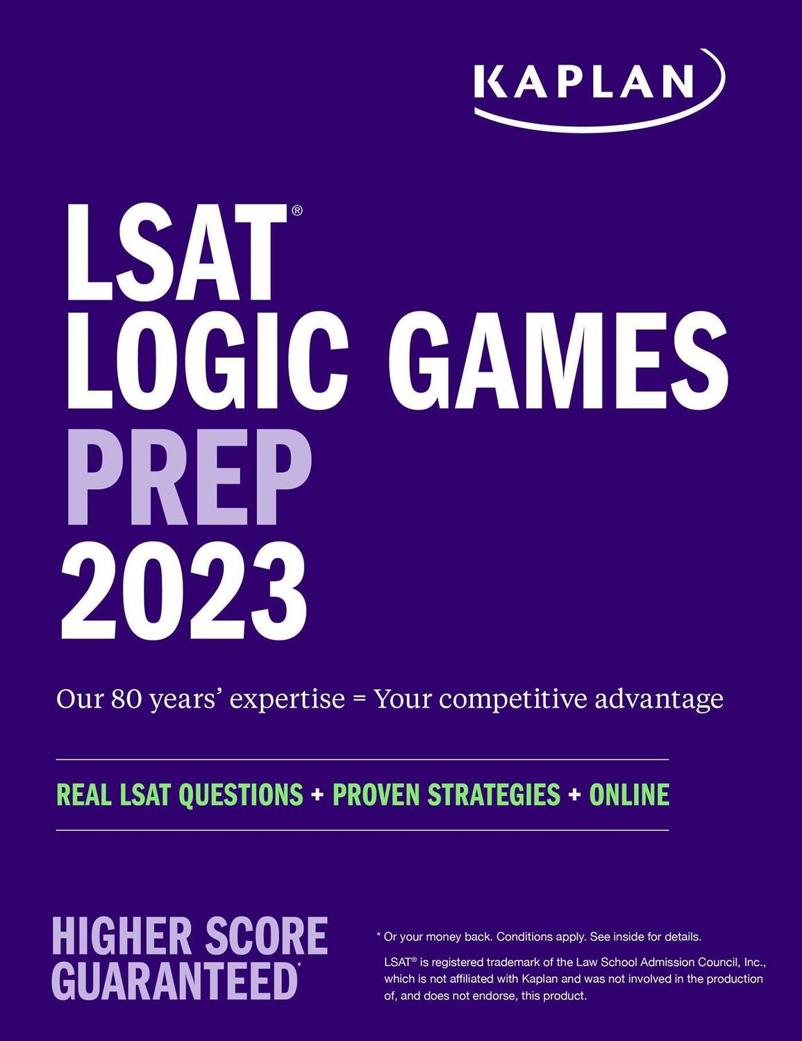 Cover: 9781506287232 | LSAT Logic Games Prep 2023: Real LSAT Questions + Proven Strategies...