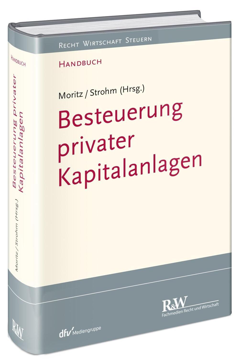 Cover: 9783800520961 | Besteuerung privater Kapitalanlagen | Joachim/Strohm, Joachim Moritz