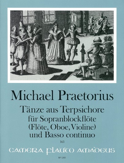 Cover: 9790015128301 | Tänze aus Terpsichore für Sopranblockflöte (Flöte, Oboe, Violine)...