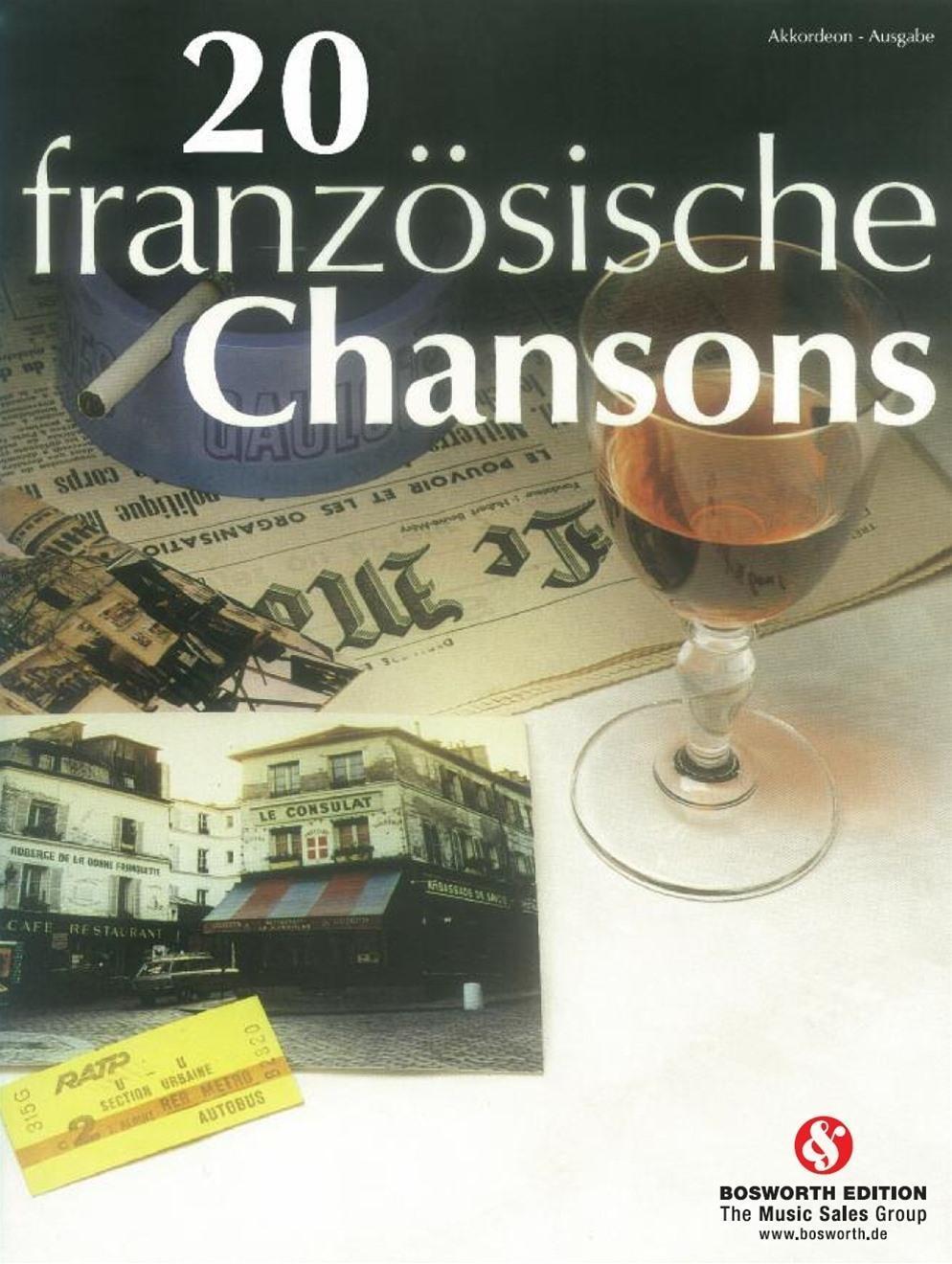 Cover: 9783865439208 | Zwanzig französische Chansons für Akkordeon | Bosworth Music | Buch