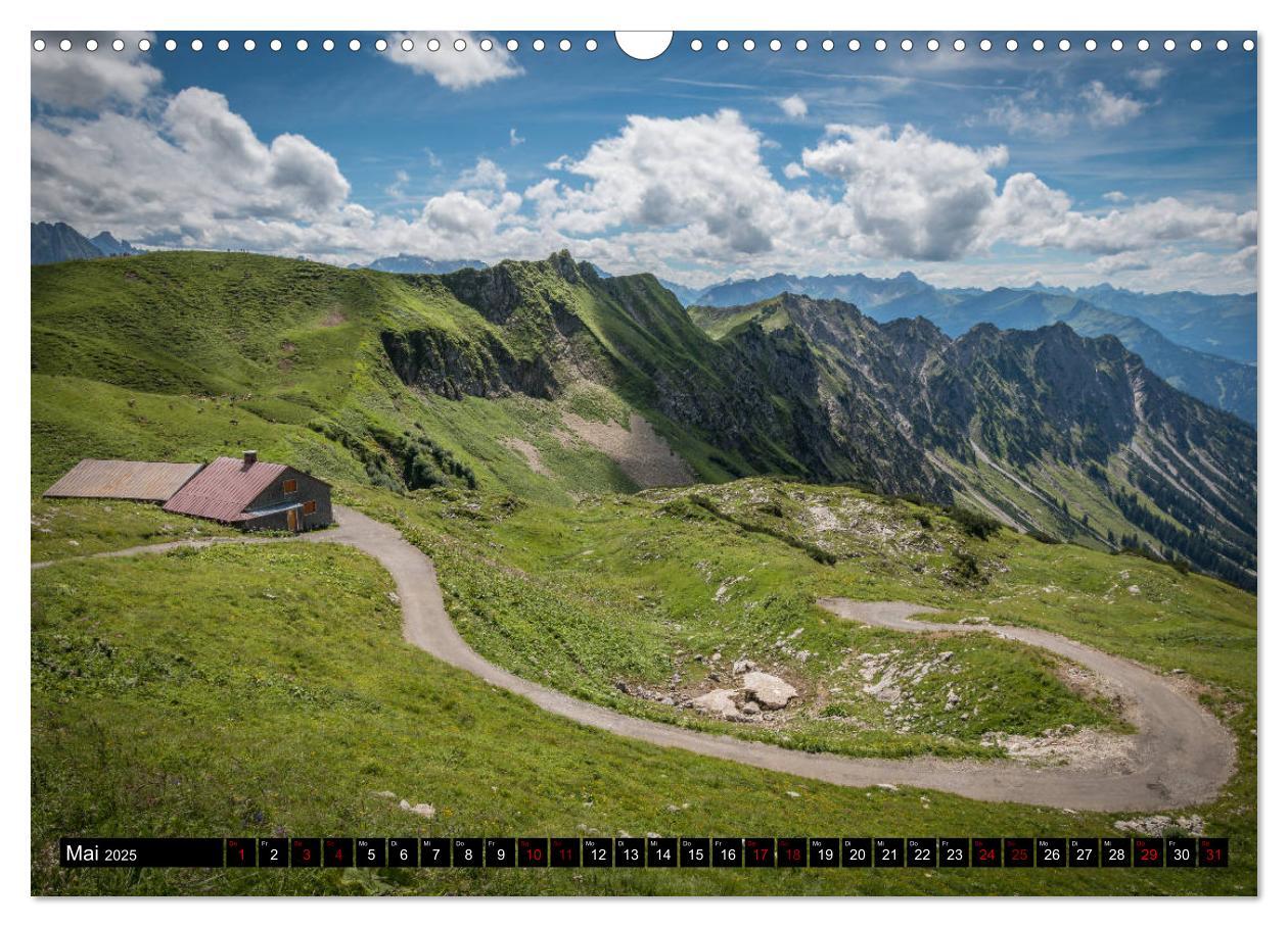 Bild: 9783435437979 | Oberallgäu - Oberstdorf und Umgebung (Wandkalender 2025 DIN A3...