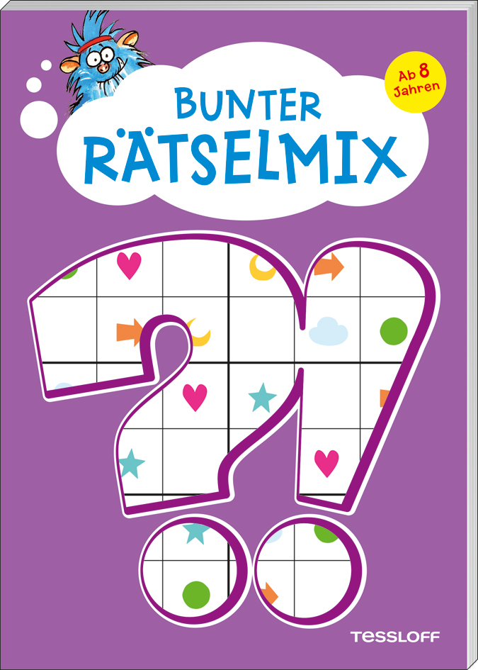 Cover: 9783788645021 | Bunter Rätselmix. Ab 8 Jahren | Kniffliger Rätselspaß | Heine | Buch