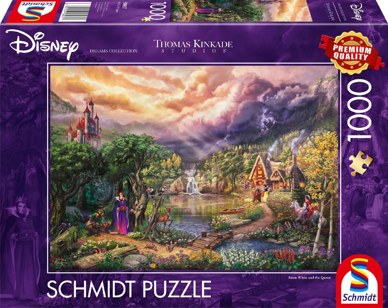 Cover: 4001504580377 | Disney, Snow White and the Queen | Thomas Kinkade | Spiel | Schachtel