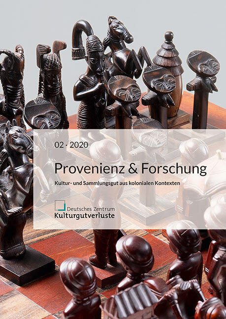 Cover: 9783954985746 | Provenienz &amp; Forschung | Heft 2/2020, Druck | Kulturgutverluste | Buch