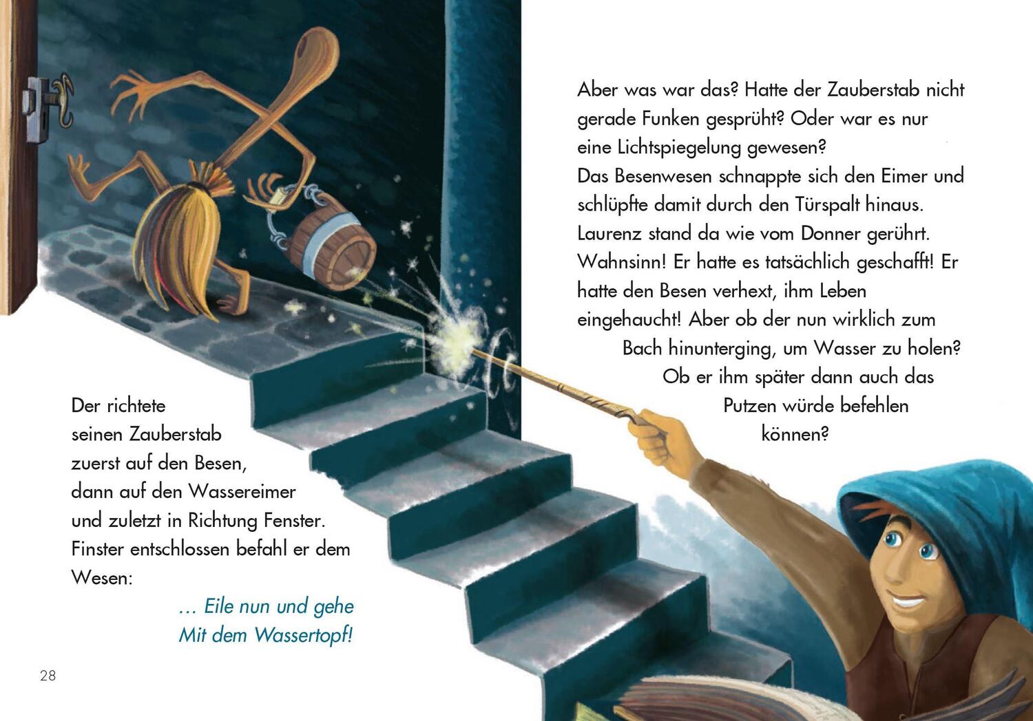 Bild: 9783707422870 | LESEZUG/Klassiker: Der Zauberlehrling | Erich Weidinger | Buch | 80 S.