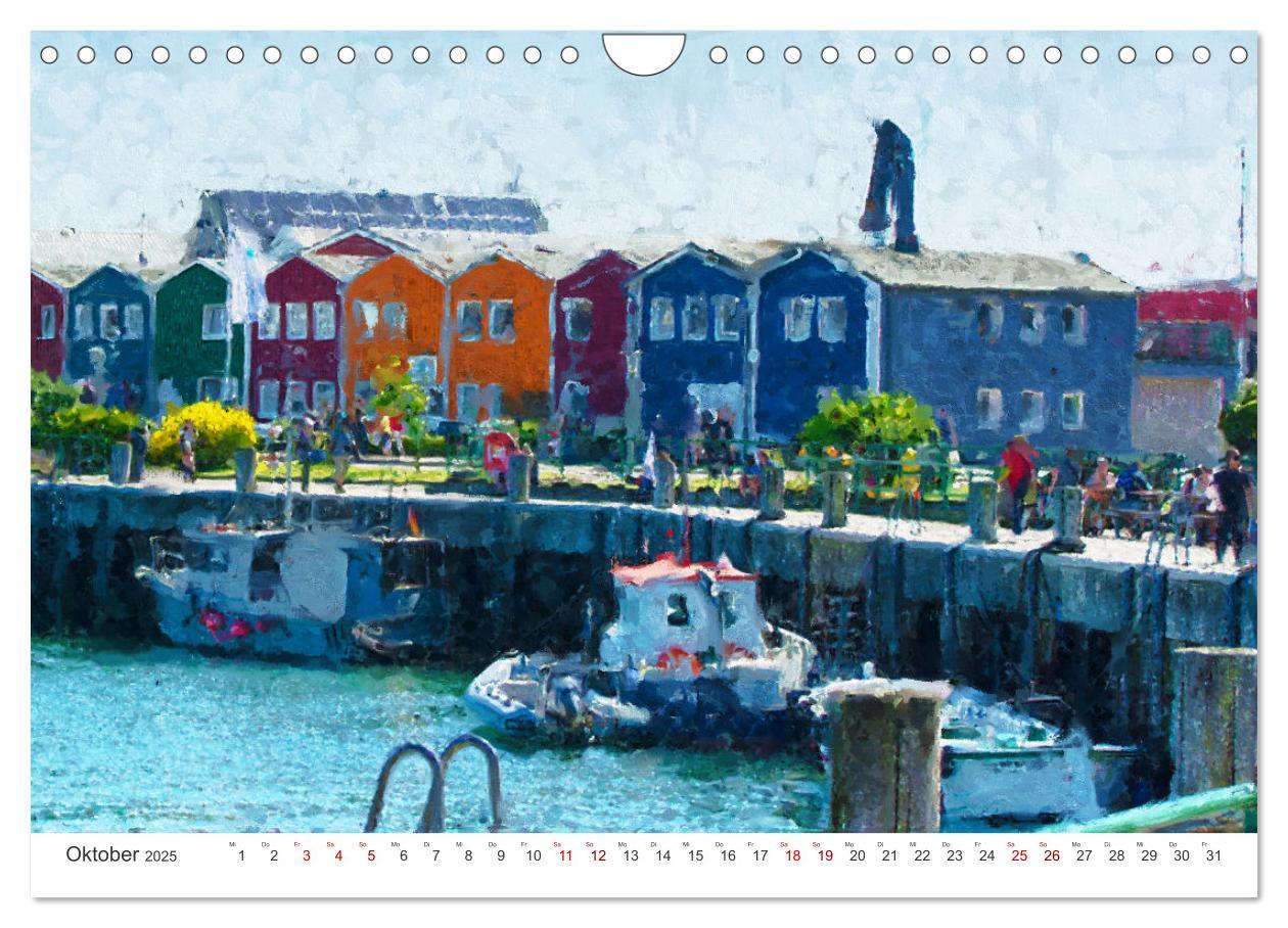 Bild: 9783383990533 | Nordseeinsel Helgoland - Ansichten der Insel in Acryl (Wandkalender...