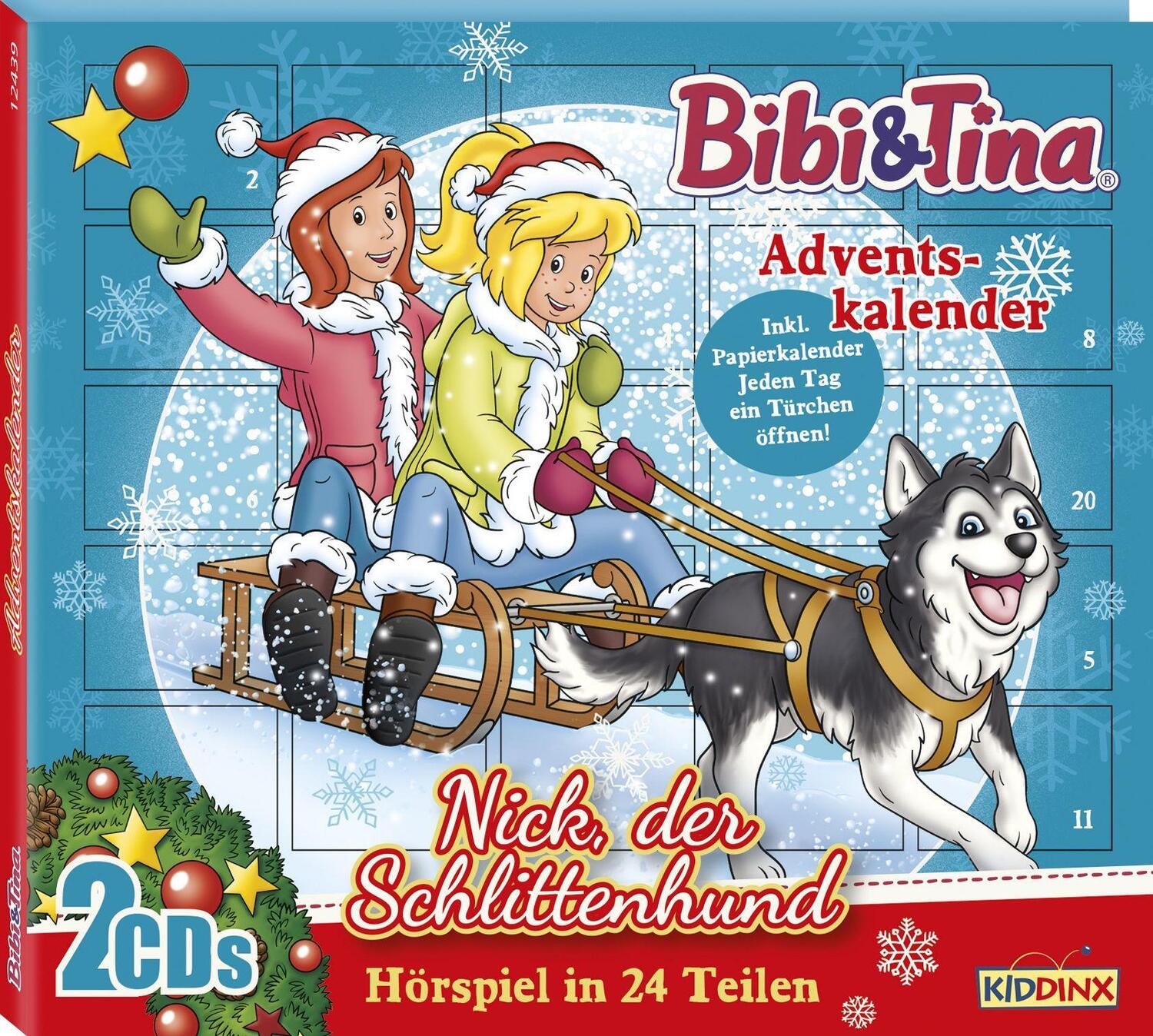 Cover: 4001504124397 | Adventskalender:Nick,der Schlittenhund | Bibi & Tina | Audio-CD | 2022