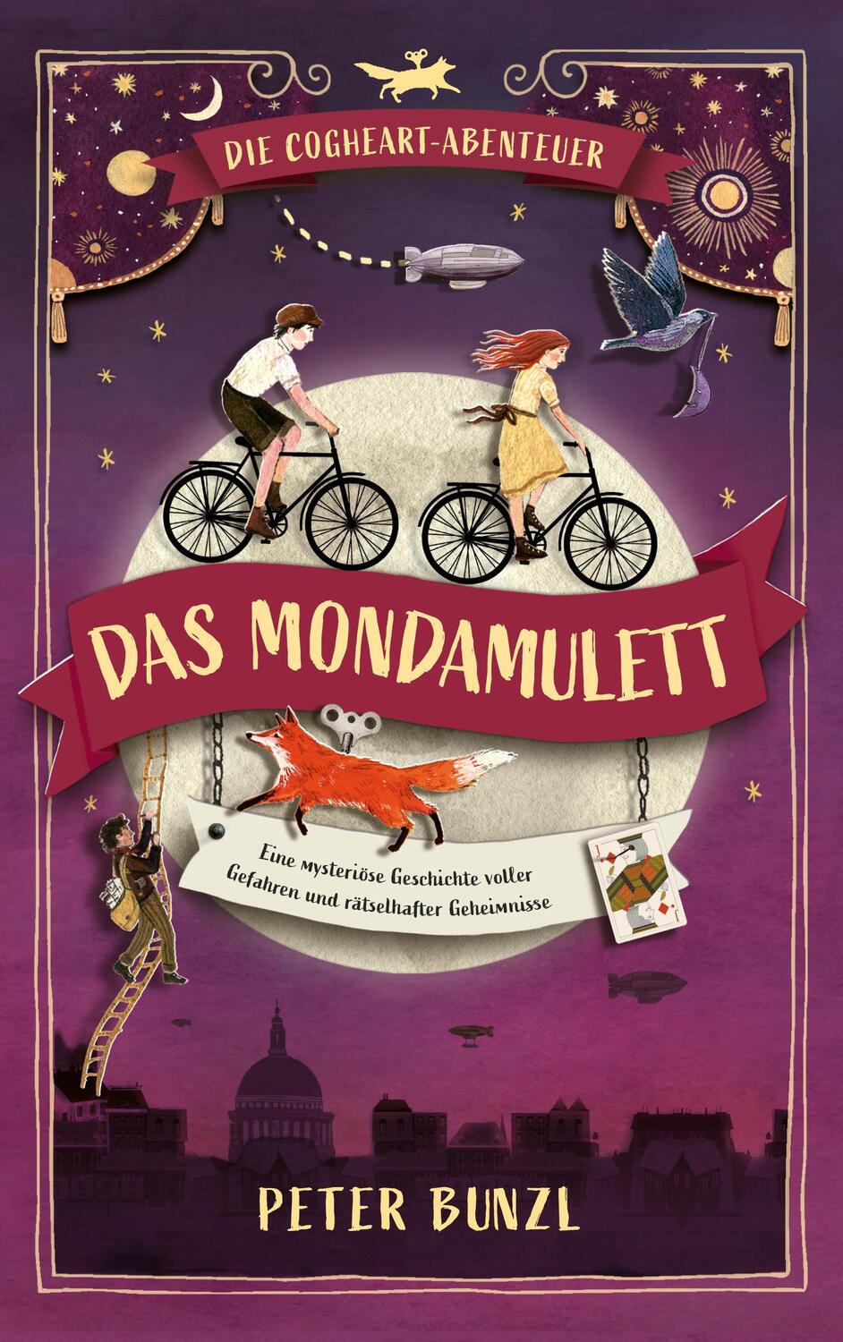Cover: 9783957612076 | Die Cogheart-Abenteuer: Das Mondamulett | Peter Bunzl | Buch | 363 S.