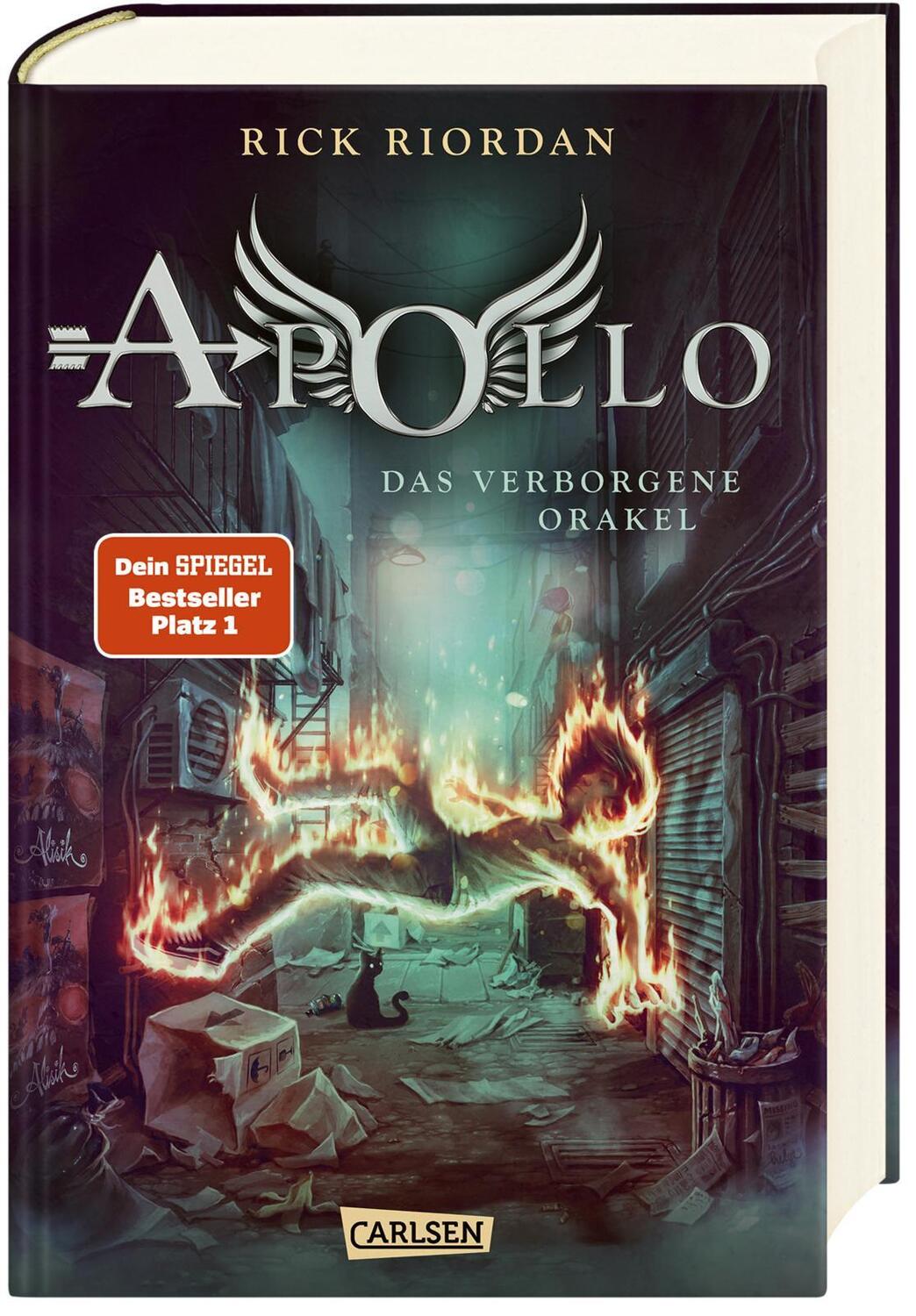 Cover: 9783551556882 | Die Abenteuer des Apollo 1: Das verborgene Orakel | Rick Riordan