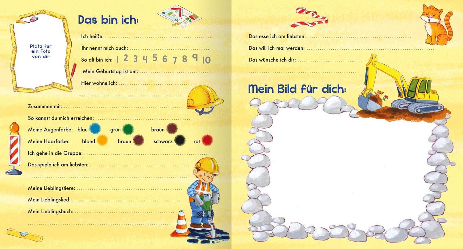 Bild: 4014489127628 | Meine Kindergarten-Freunde (Baustelle) | Sabine Kraushaar | Buch