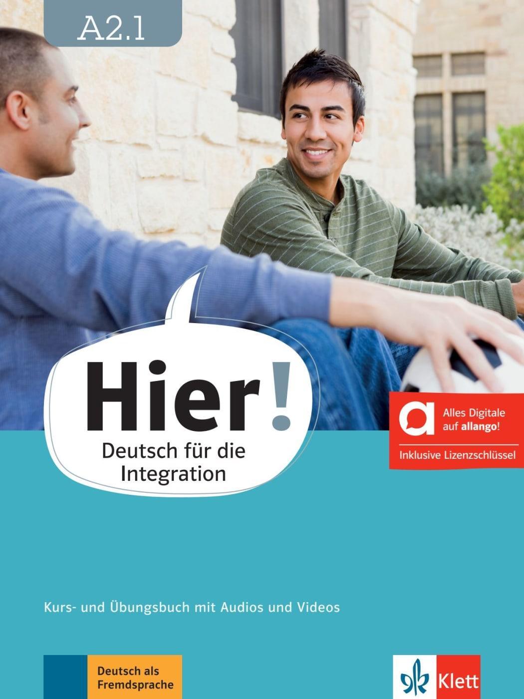 Cover: 9783126730020 | Hier! A2.1 - Hybride Ausgabe allango. Kurs- und Übungsbuch mit...