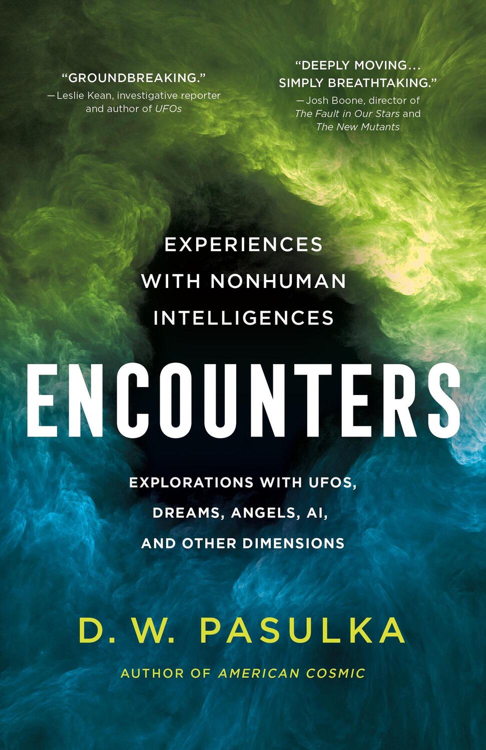 Cover: 9781250879561 | Encounters | Experiences with Nonhuman Intelligences | D. W. Pasulka