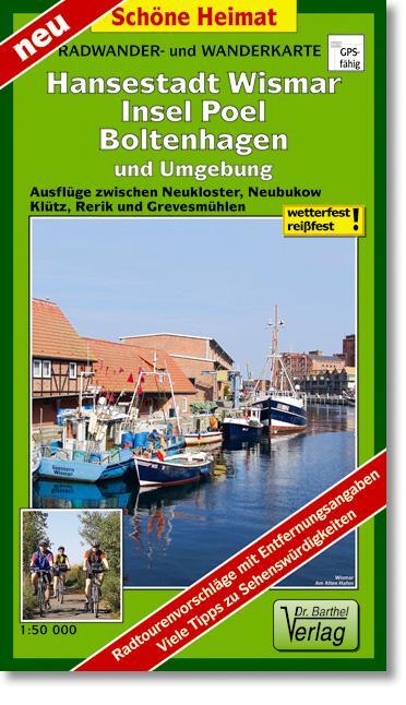 Cover: 9783895911897 | Hansestadt Wismar, Insel Poel, Boltenhagen und Umgebung Radwander-...