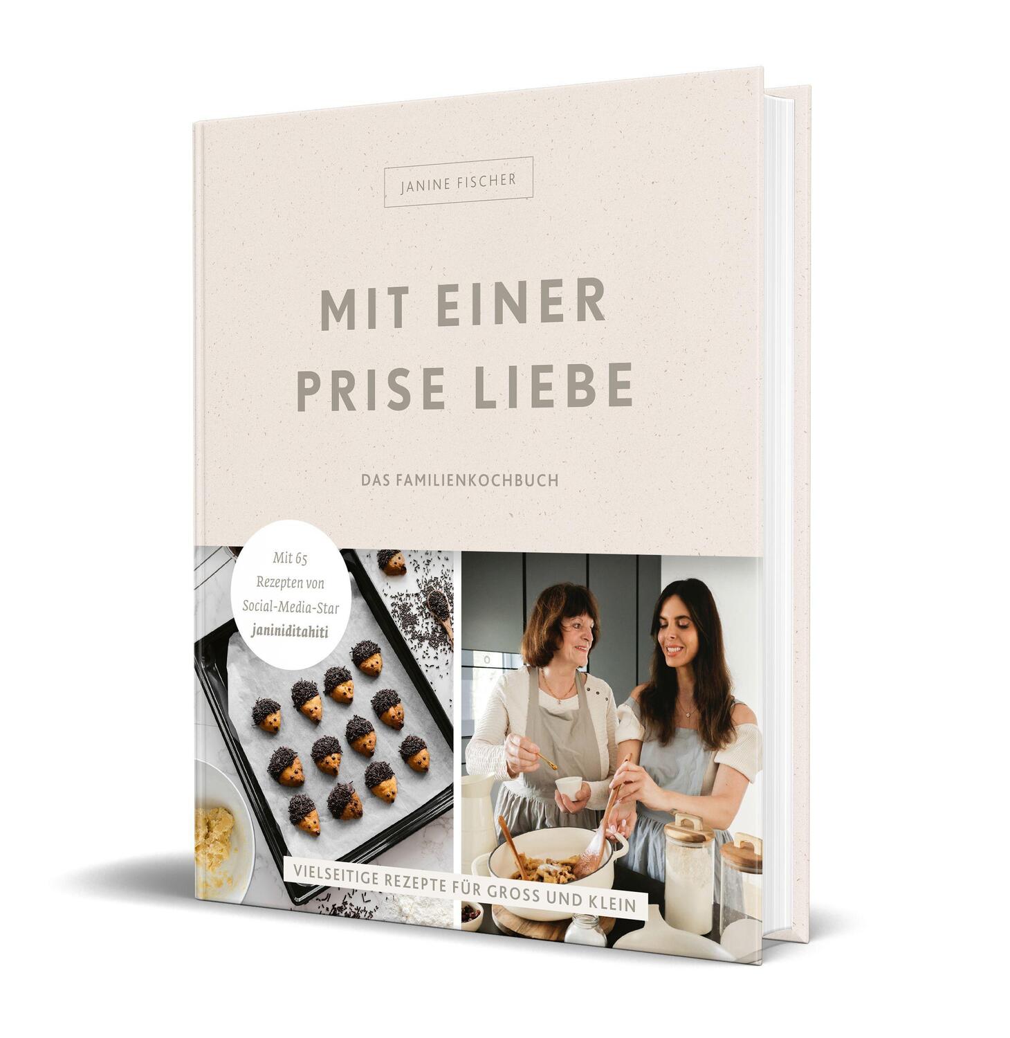 Cover: 9783960962830 | Mit einer Prise Liebe - das Familienkochbuch | Janine Fischer (u. a.)