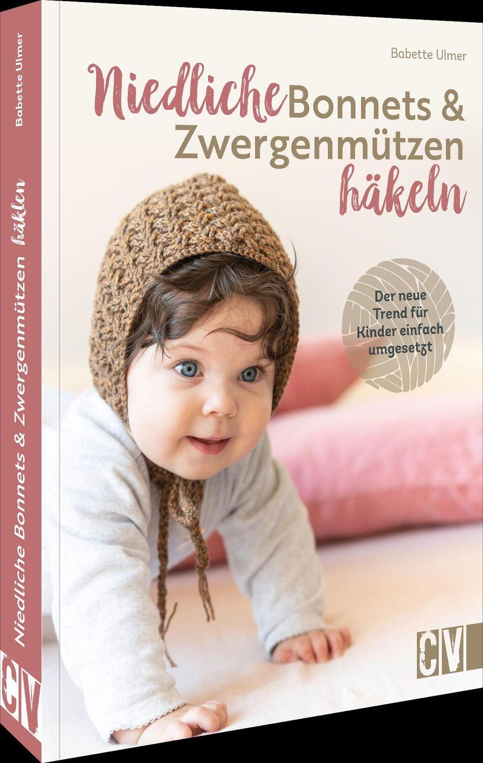 Cover: 9783841066916 | Niedliche Bonnets und Zwergenmützen häkeln | Babette Ulmer | Buch