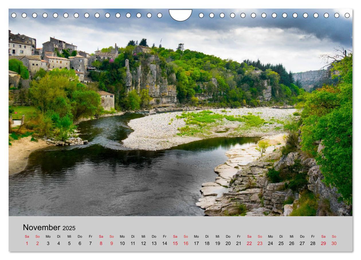 Bild: 9783435237630 | Bezaubernde Ardèche (Wandkalender 2025 DIN A4 quer), CALVENDO...