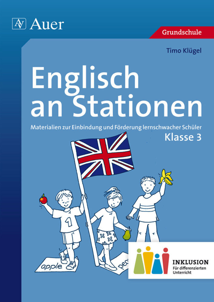 Cover: 9783403073833 | Englisch an Stationen, Klasse 3 Inklusion | Timo Klügel | Broschüre