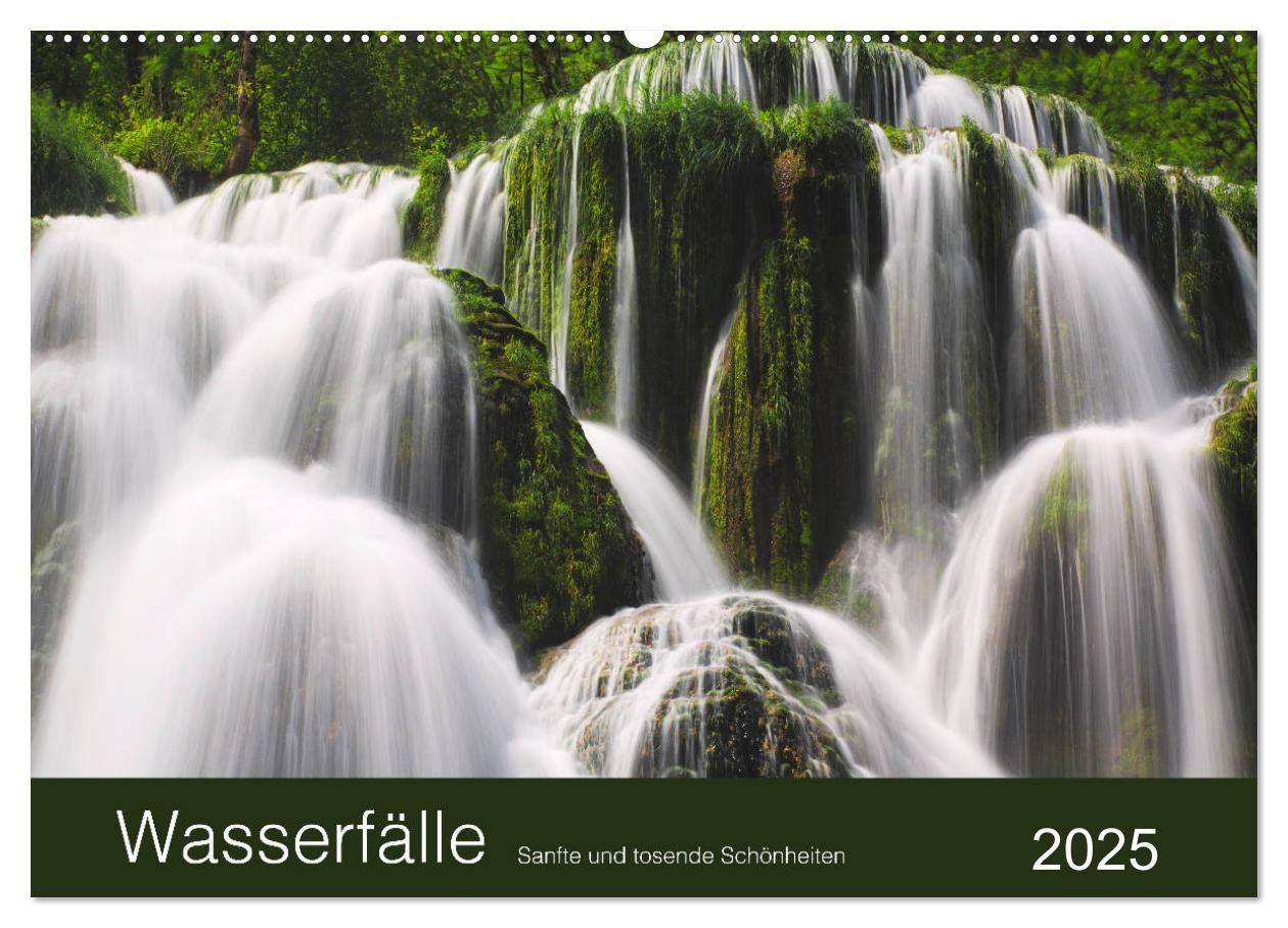 Cover: 9783435603541 | WASSERFÄLLE - Sanfte und tosende Schönheiten (Wandkalender 2025 DIN...