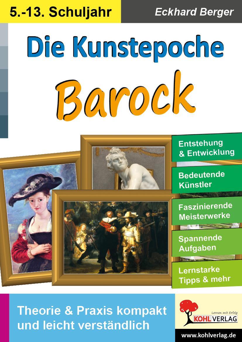 Cover: 9783985588732 | Die Kunstepoche BAROCK | Eckhard Berger | Taschenbuch | Deutsch | 2022