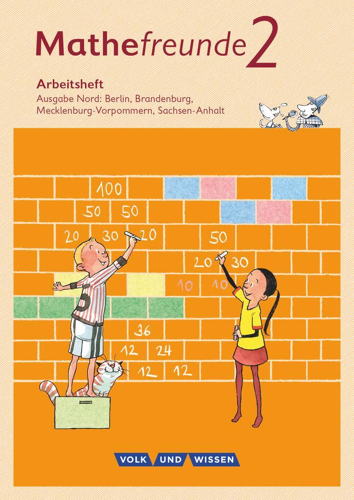Cover: 9783060837069 | Mathefreunde 2. Schuljahr. Arbeitsheft. Nord | Birgit Schlabitz | Buch