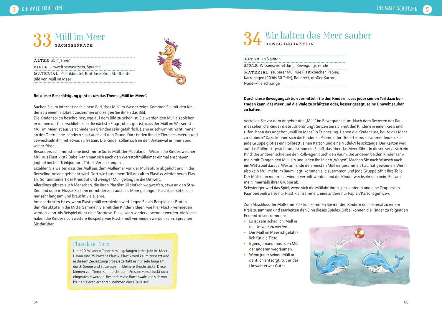 Bild: 9783780651693 | Projektreihe Kindergarten - Wale und Delfine | Anja Mohr | Taschenbuch