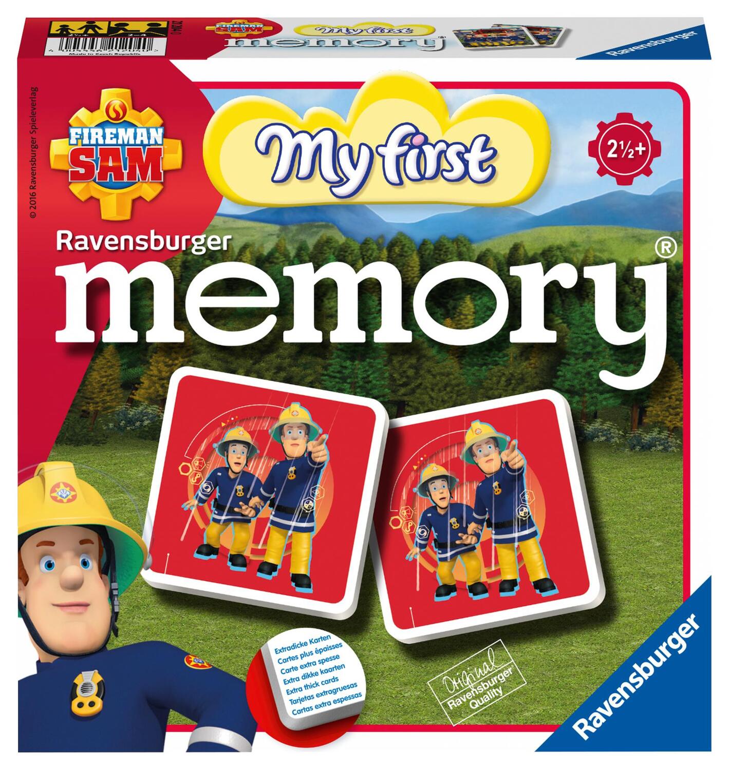Cover: 4005556212040 | Fireman Sam Mein erstes memory® Lustige Kinderspiele | Spiel | Deutsch