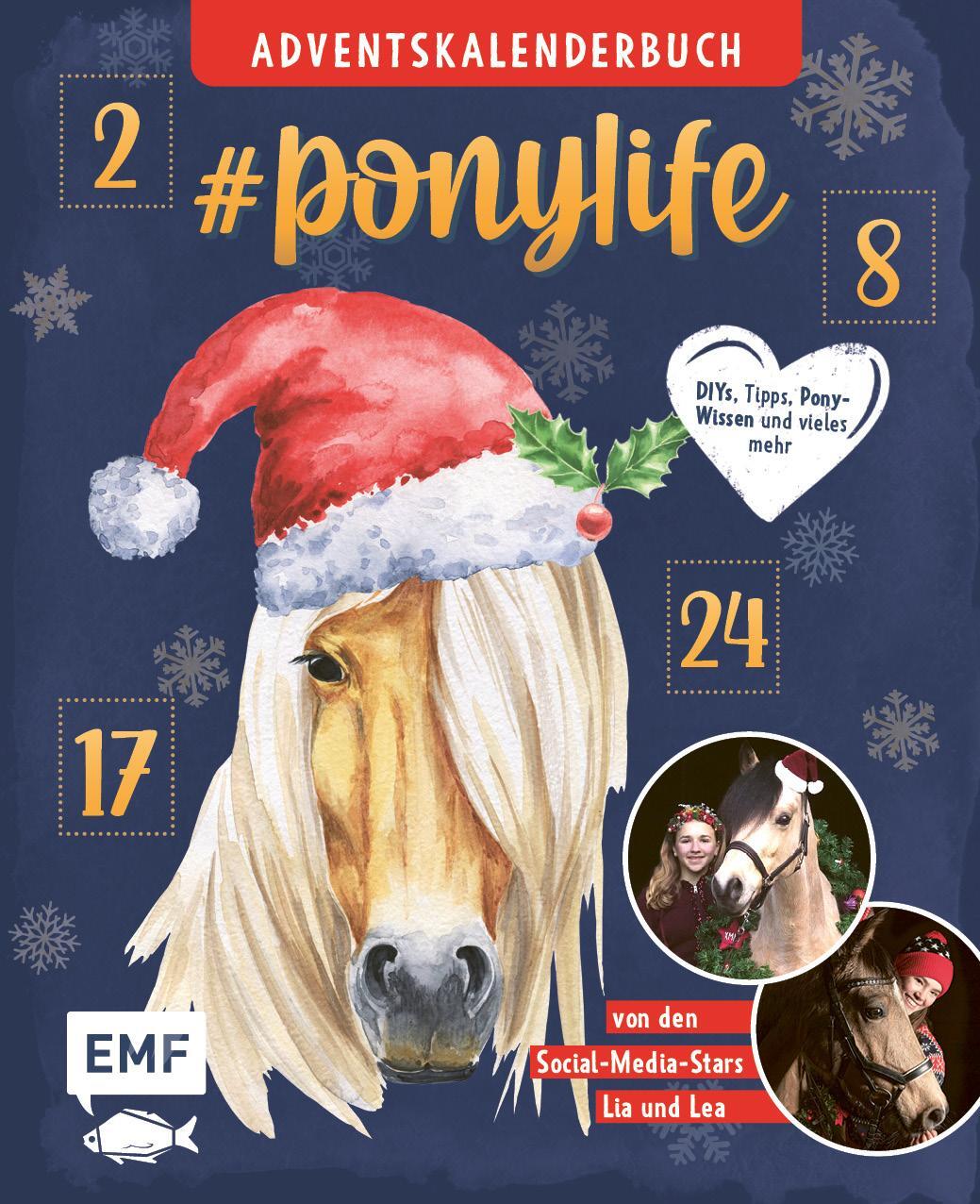 Cover: 9783745912777 | # ponylife - Mein Adventskalenderbuch - Von Lia und Lea | Buch | 2023