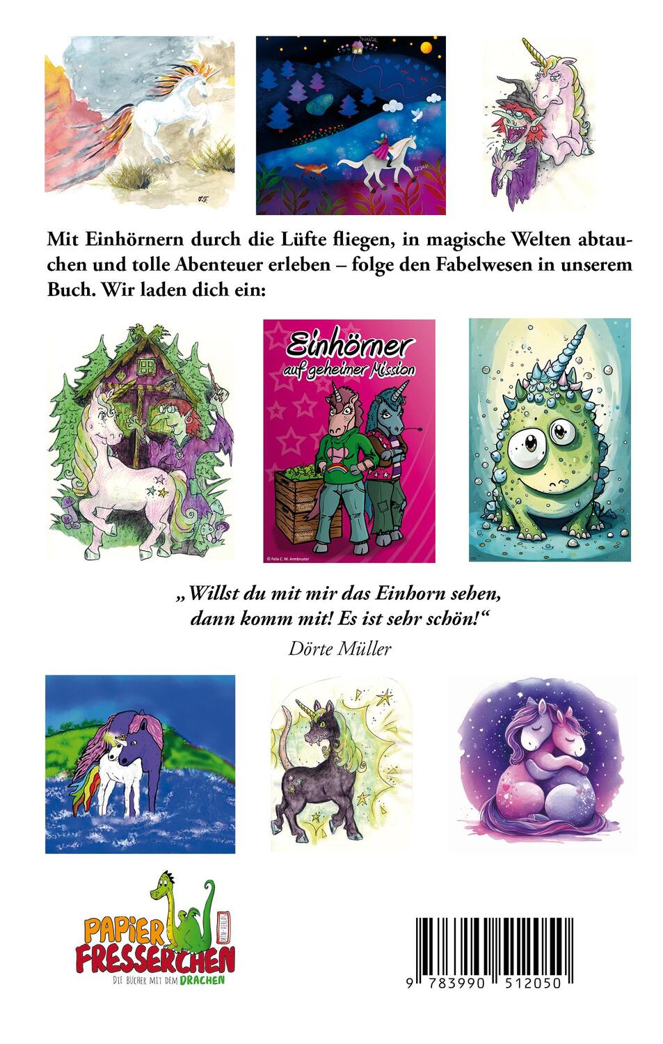 Rückseite: 9783990512050 | Einhörner - Geschichten aus dem Land der Fantasie Band 1 | Meier