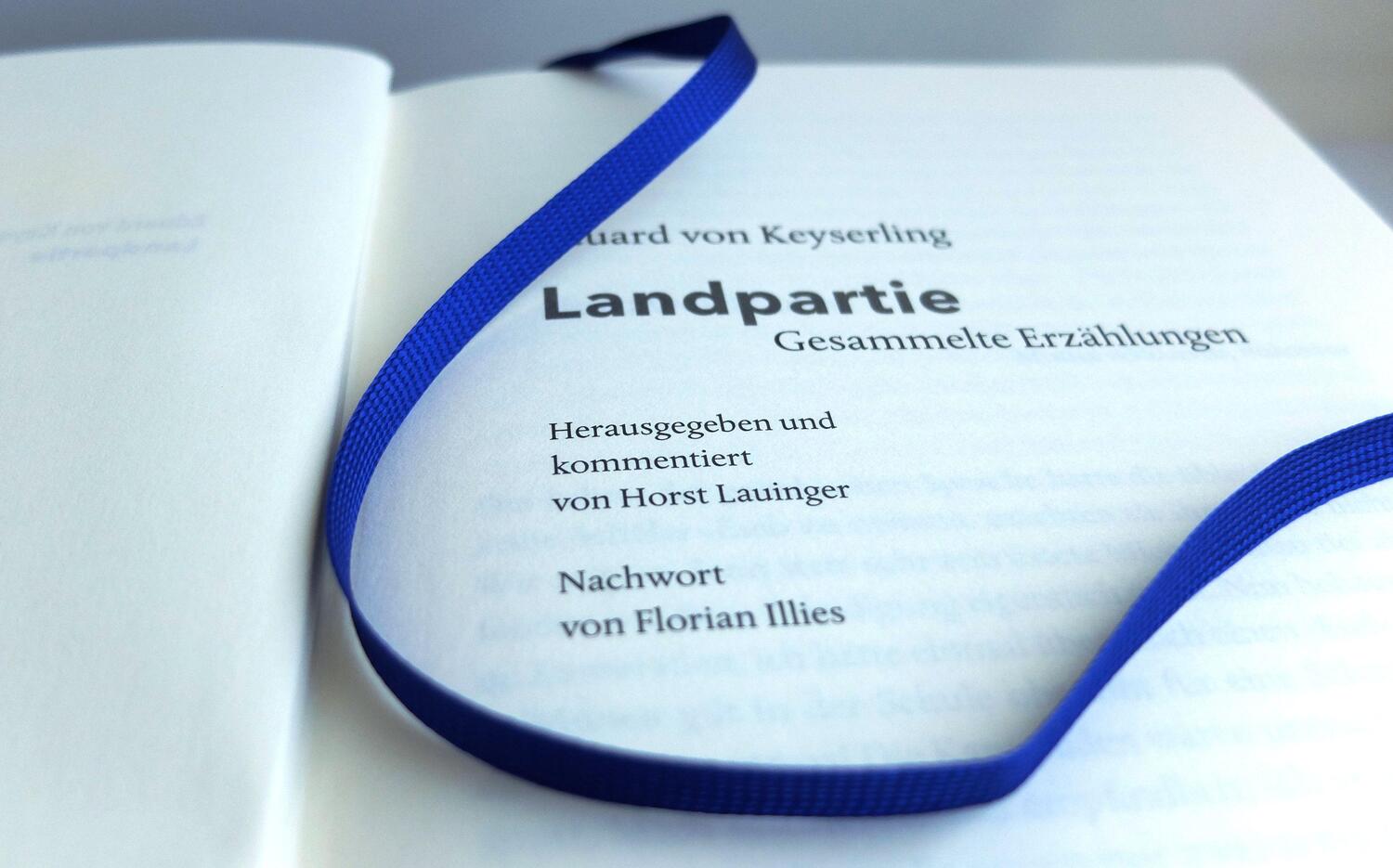 Bild: 9783717524762 | Landpartie | Eduard Von Keyserling | Buch | 744 S. | Deutsch | 2018