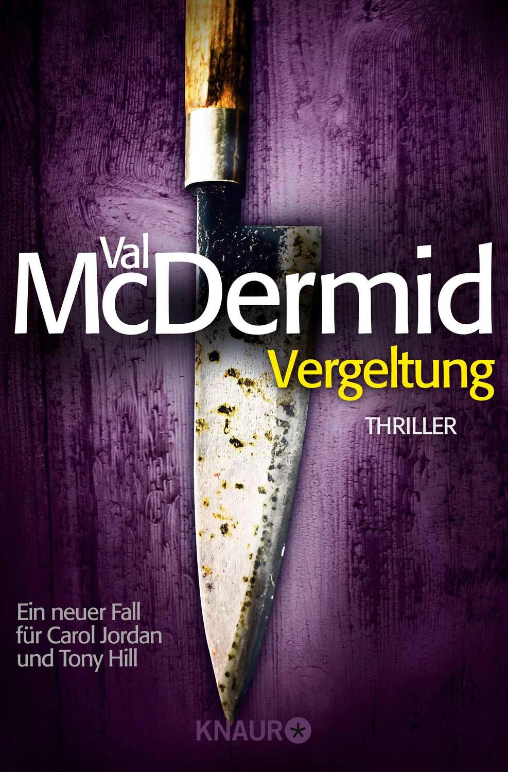 Cover: 9783426511817 | Vergeltung | Val McDermid | Taschenbuch | Carol Jordan und Tony Hill