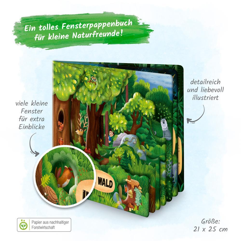Bild: 9783988021489 | Trötsch Fensterbuch Im Wald | Trötsch Verlag GmbH &amp; Co. KG | Buch